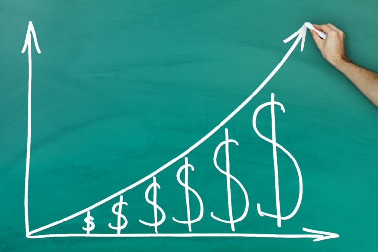 Earning compound interest inside premium financed life insurance while paying simple interest on your premium financing loan.